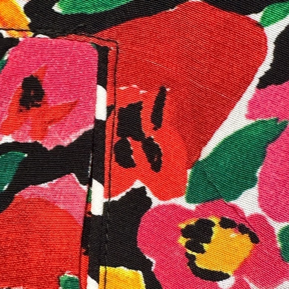 Zara bomber jacket mixed print floral polka dot new size large ladies … - Picture 13 of 13